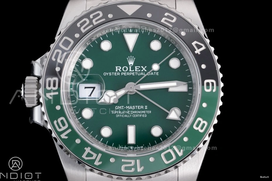 V3 Bracelet On Oyster 1:1 126729 II 904L VSF Sprite Green VTNR Edition SS Best Dial GMT-Master DD3285 0314